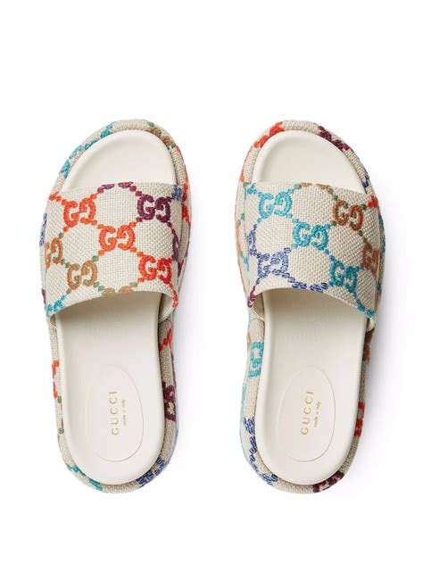 custom made gucci slides